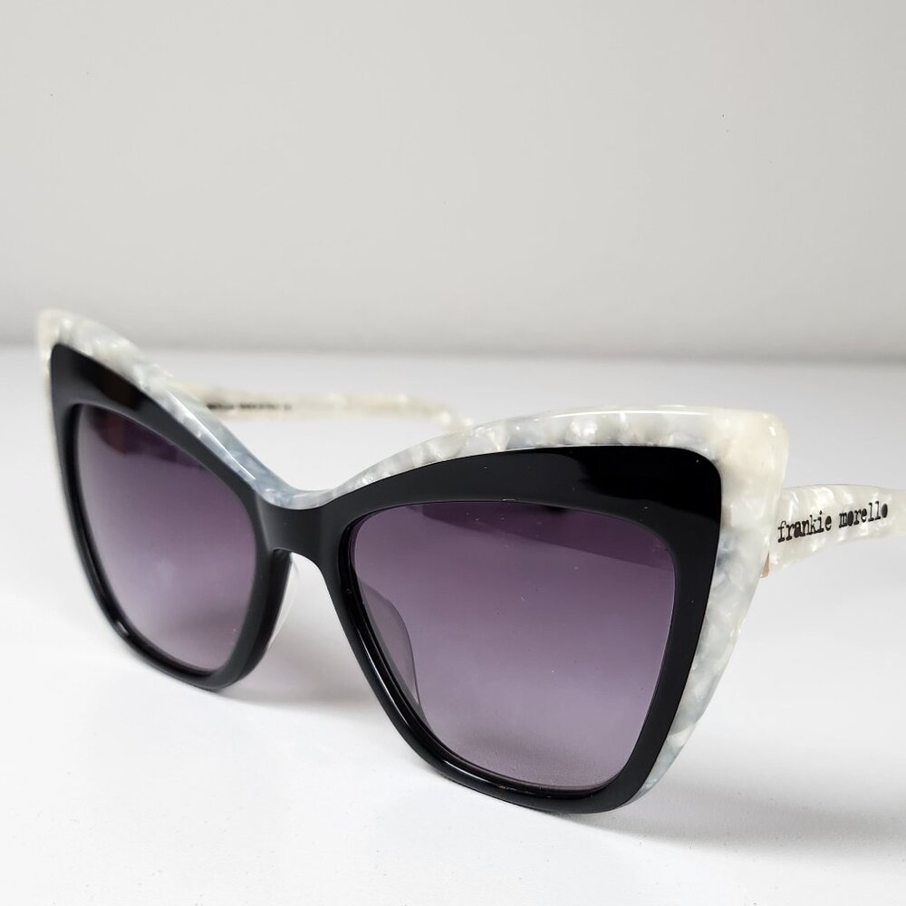 FRANKIE MORELLO WOMEN'S TWO-TONE CATEYE SUNGLASSES